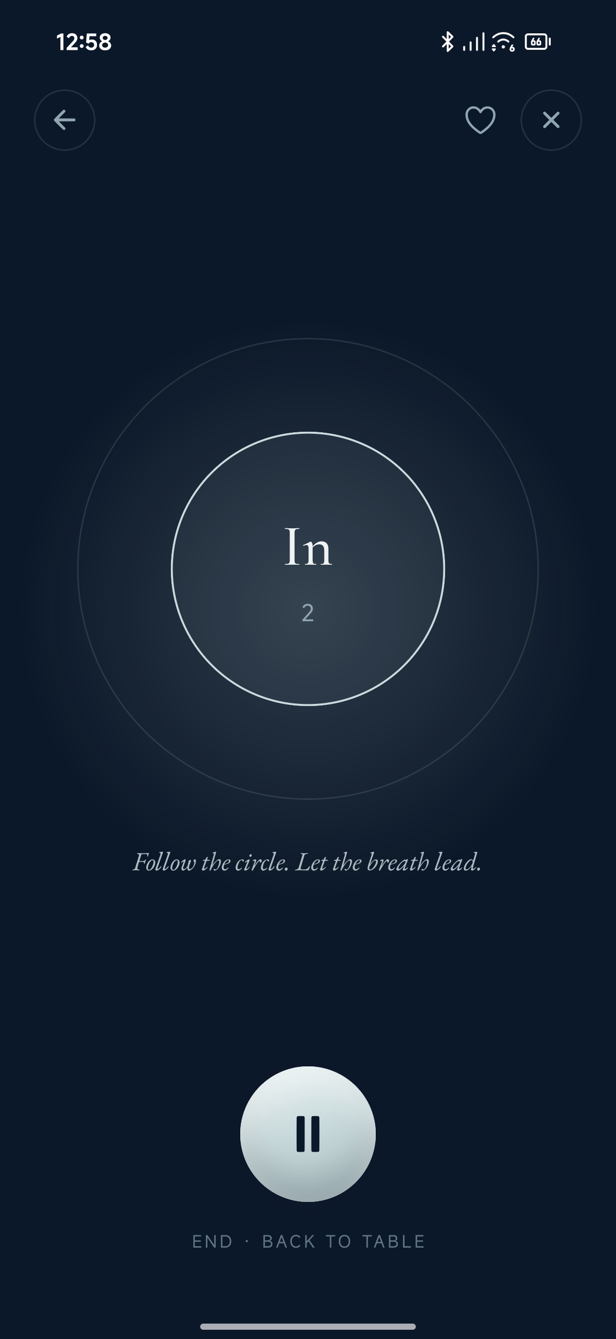 Seeking Balance — guided breathing